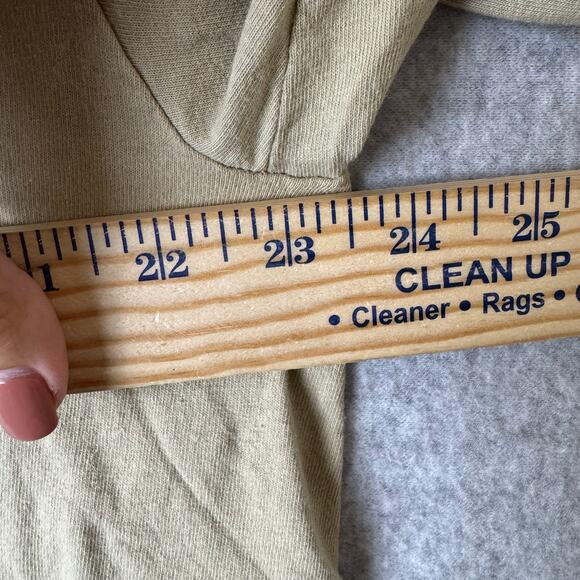 Tree Hugger Cotton T-Shirt Womens Mushrooms Graphic Boho Hippie Good Vibes Tan - Picture 4 of 7